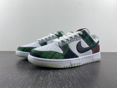 Dunk Low Tartan Plaid  DV0827-100