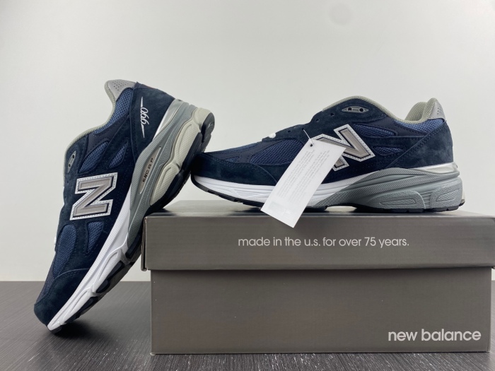 New Balance 990v3 MiUSA Navy Denim  M990NB3