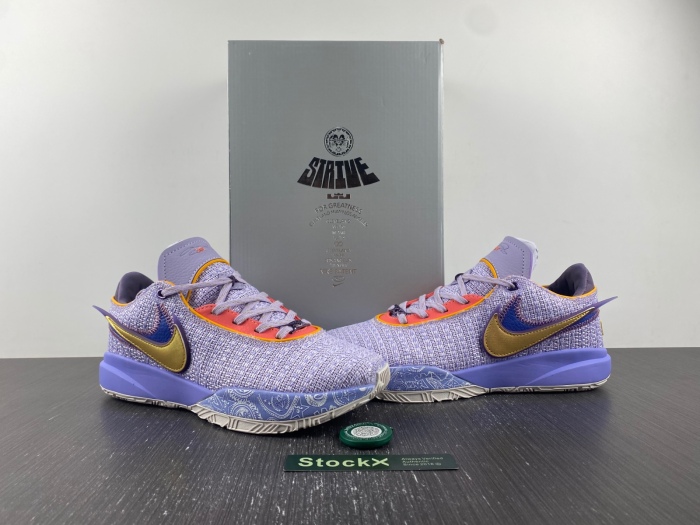 LeBron 20 Violet Frost  DJ5423-500/DJ5422-500