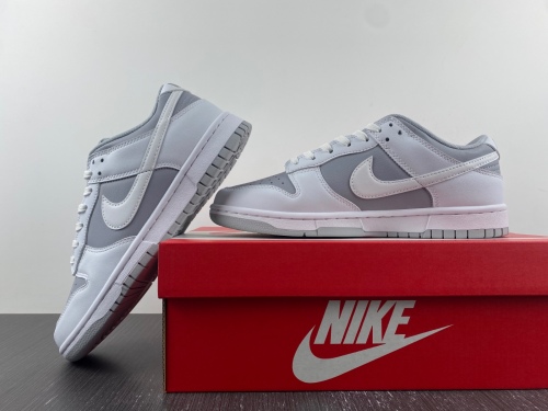 Dunk Low Retro White Grey  DJ6188-003