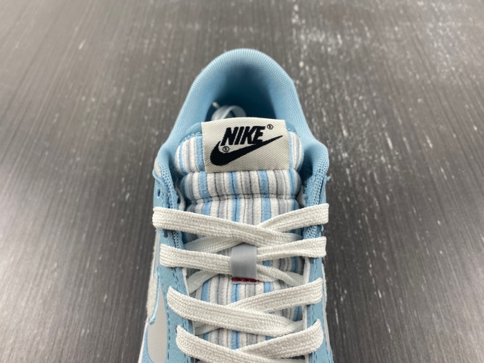 Dunk Low Retro Fleece Swoosh Worn Blue  FB1871-011