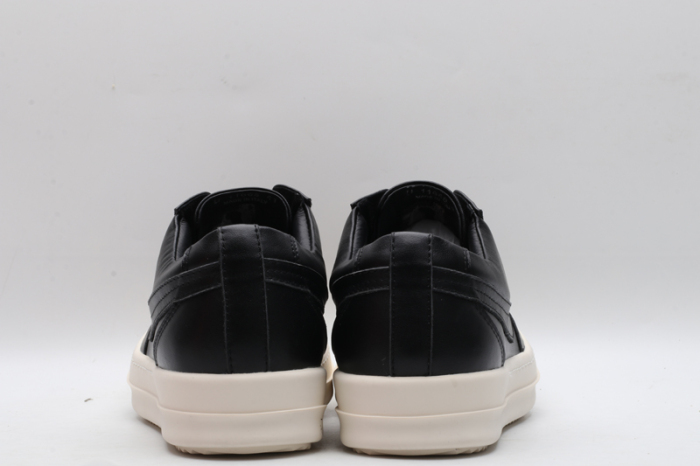 Men Women R*ick O*wens LOW Leather Top Sneaker KK221230-6