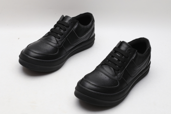 Men Women R*ick O*wens LOW Leather Top Sneaker KK221230-9