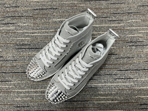 Men C*hristian L*ouboutin Top Sneakers High CL221230-16