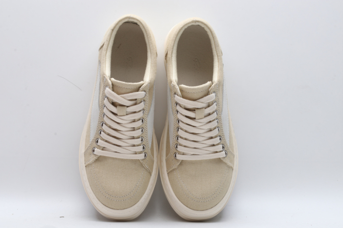 Men Women R*ick O*wens LOW Canvas Top Sneaker KK221230-1