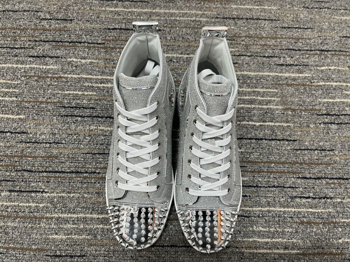 Men C*hristian L*ouboutin Top Sneakers High CL221230-16