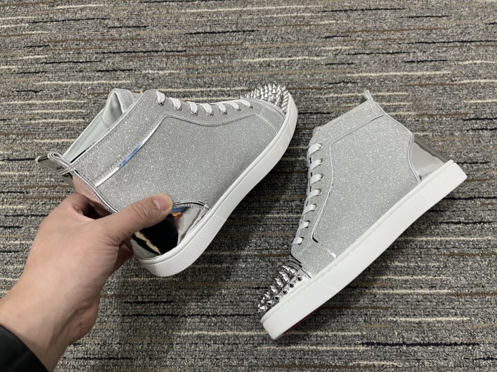 Men C*hristian L*ouboutin Top Sneakers High CL221230-16