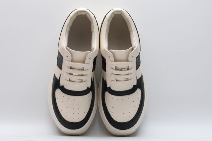 Men Women R*ick O*wens LOW Leather Top Sneaker KK221230-10