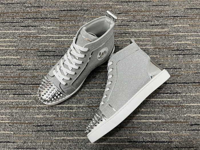 Men C*hristian L*ouboutin Top Sneakers High CL221230-16