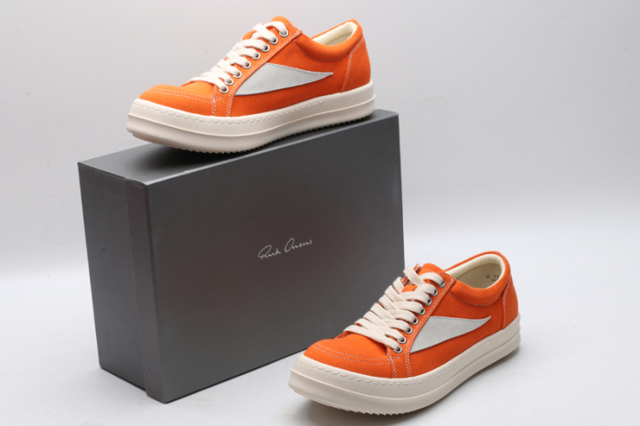 Men Women R*ick O*wens LOW Canvas Top Sneaker KK221230-2