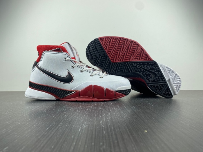Kobe 1 Protro White Black Red (All Star)  AQ2728-102
