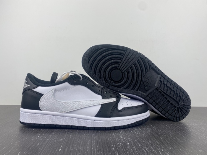 Air Jordan 1 Low Travis Scott Black White