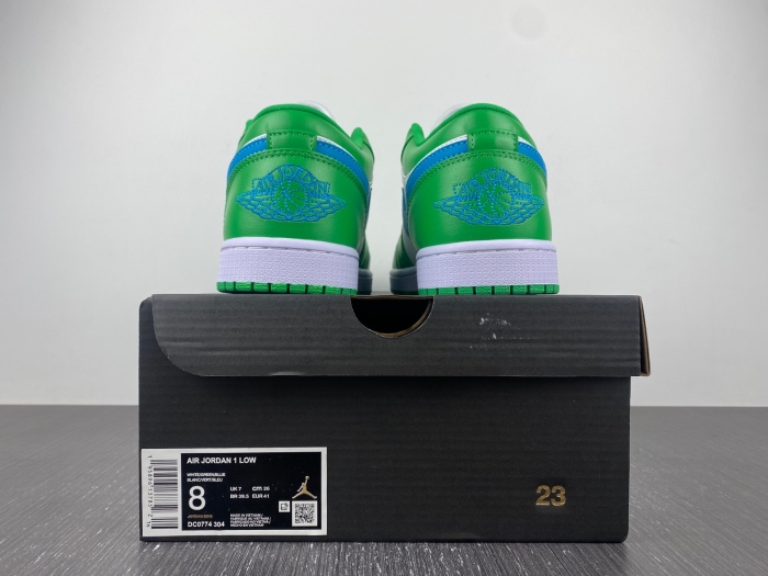 Air Jordan 1 Low Green Blue DC0774-304
