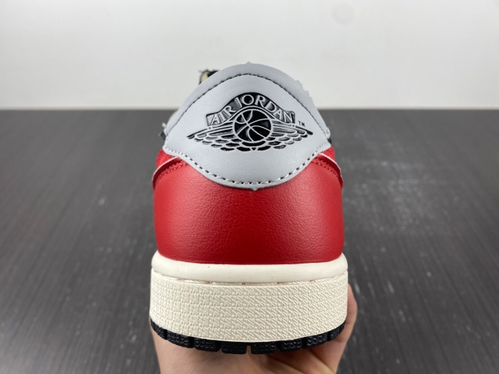Air Jordan 1 Low AJ 1 Smoke red DV0982-006