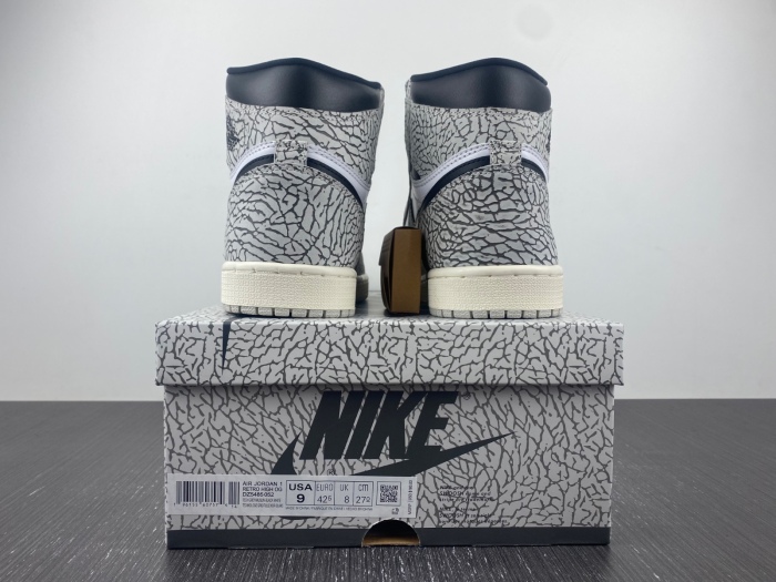 Air Jordan 1 Retro High OG White Cement  Style DZ5485-052