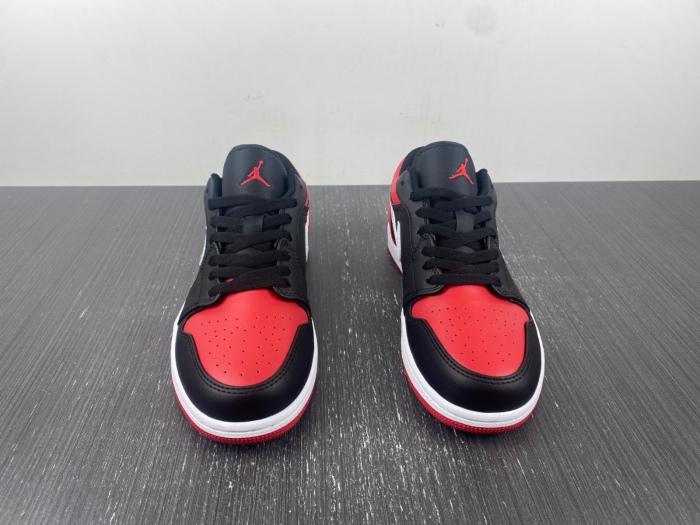 Air Jordan 1 Low Alternate Bred Toe 553558-066