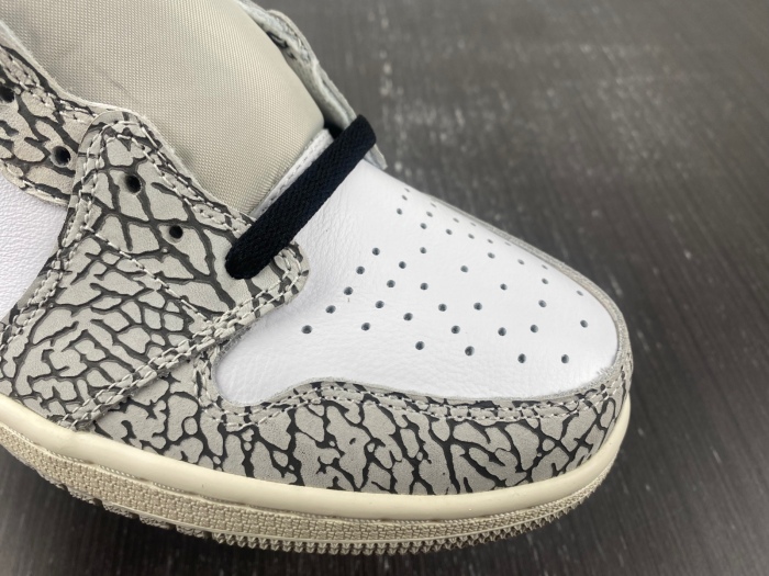 Air Jordan 1 Retro High OG White Cement  Style DZ5485-052