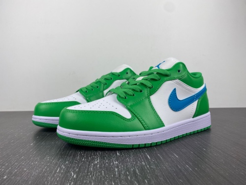 Air Jordan 1 Low Green Blue DC0774-304