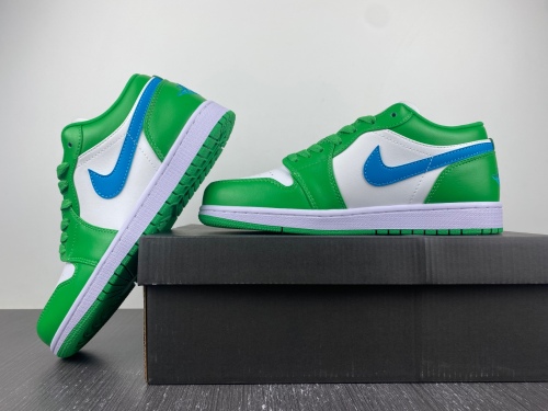 Air Jordan 1 Low Green Blue DC0774-304