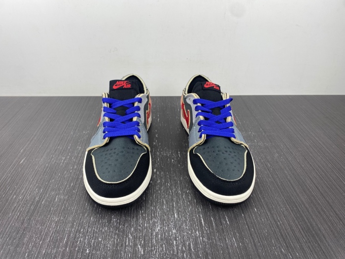 Air Jordan 1 Low AJ 1 Smoke red DV0982-006