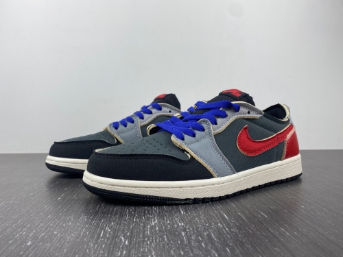 Air Jordan 1 Low AJ 1 Smoke red DV0982-006