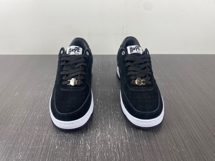 A Bathing Ape Bape Sta Black Suede  1H70-191-004