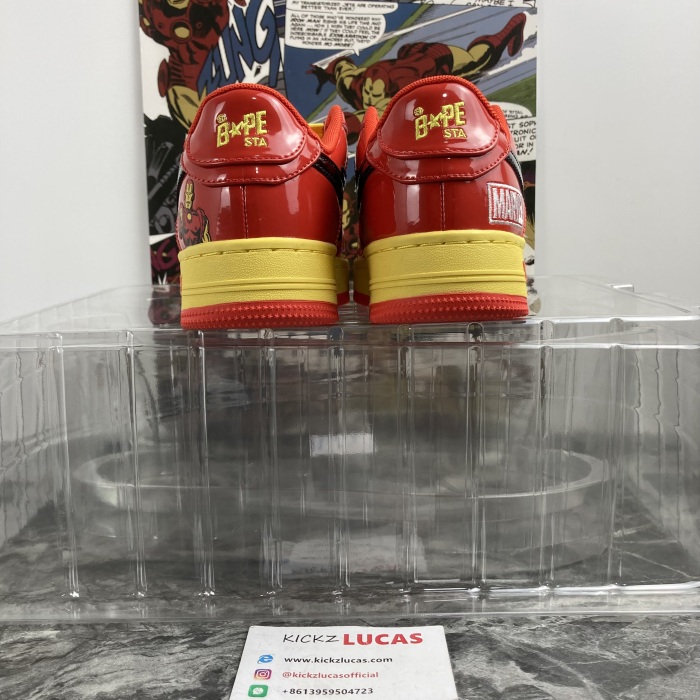A Bathing Ape Bape Sta Marvel Comics Iron Man  001FWI731902