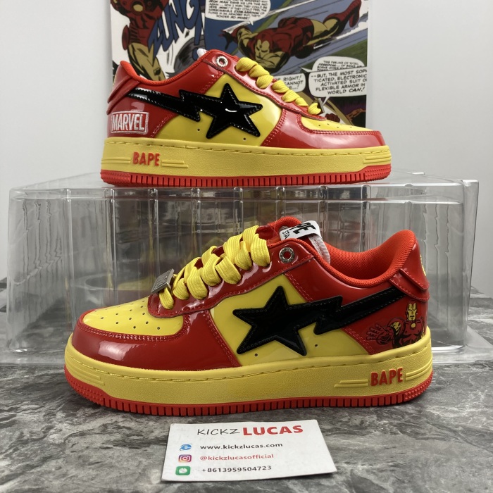 A Bathing Ape Bape Sta Marvel Comics Iron Man  001FWI731902