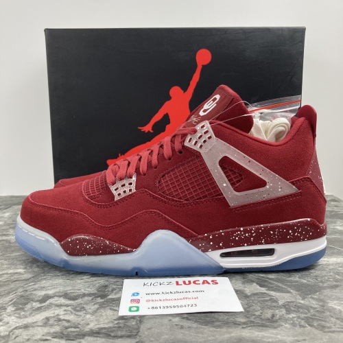Air Jordan 4 Retro Oklahoma Sooners PE  SU18 MNJDLS 731 LN3