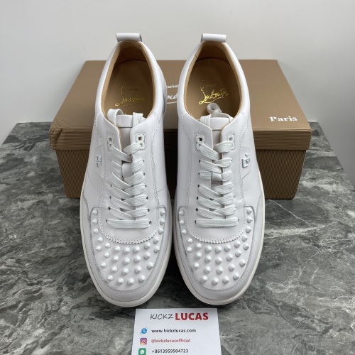 Men C*hristian L*ouboutin Low Top Sneakers CL20230326-3