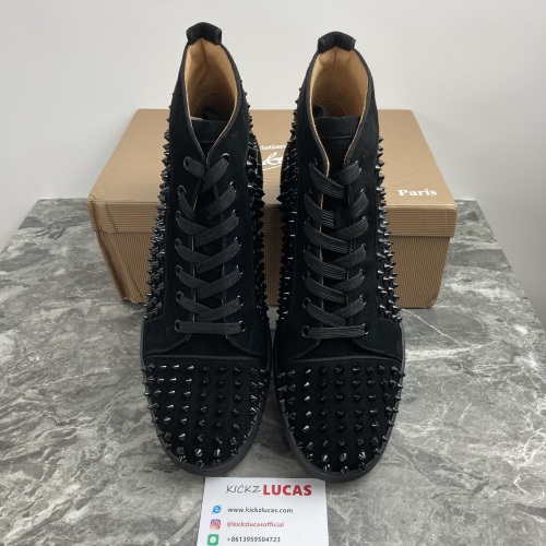 Men C*hristian L*ouboutin Top Sneakers High CL230325-1