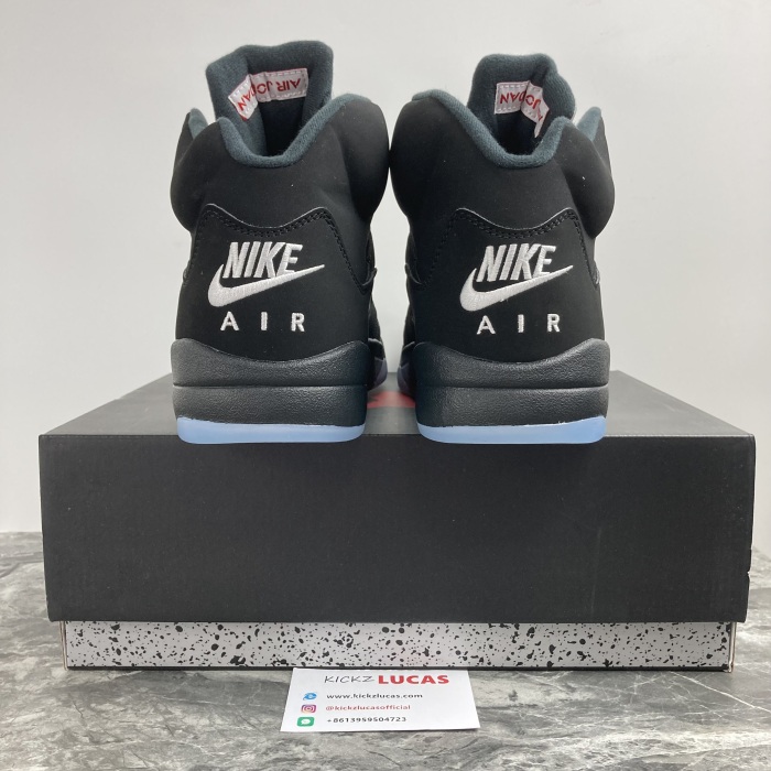 Air Jordan 5 Retro Black Metallic  845035-003