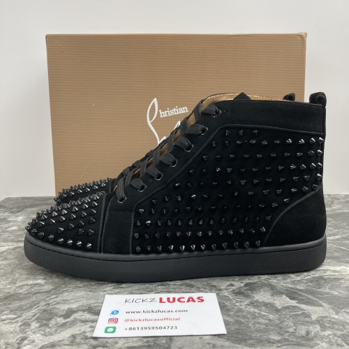 Men C*hristian L*ouboutin Top Sneakers High CL230325-1