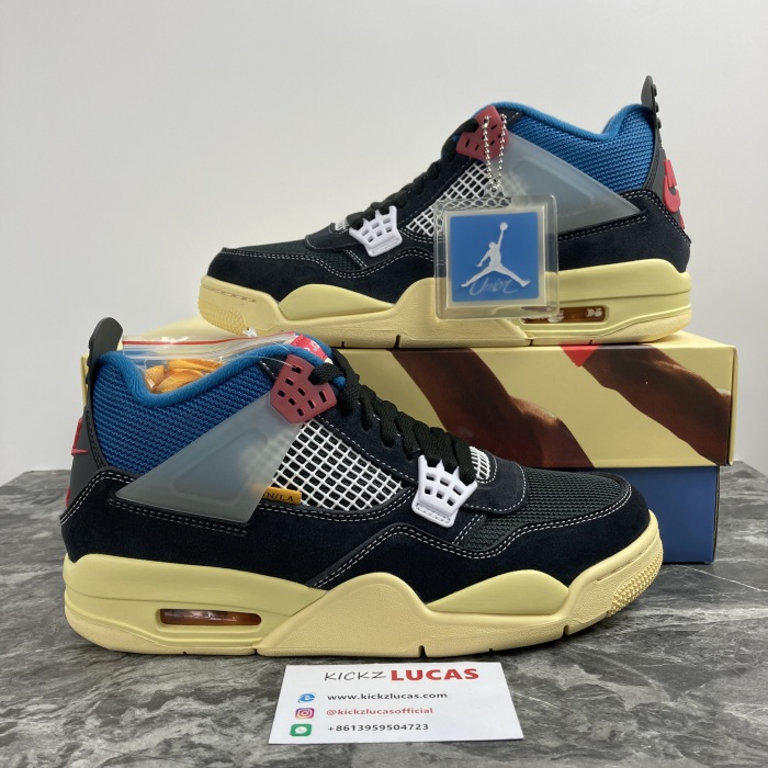 Air Jordan 4 Retro Union Off Noir DC9533-001