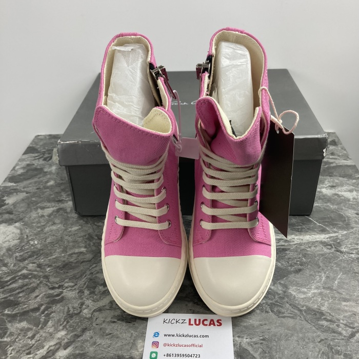Men Women R*ick O*wens Top Sneaker KK220829-13