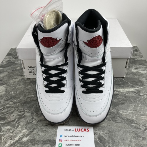 Air Jordan 2 Retro High SP Off-White White Red DJ4375-101