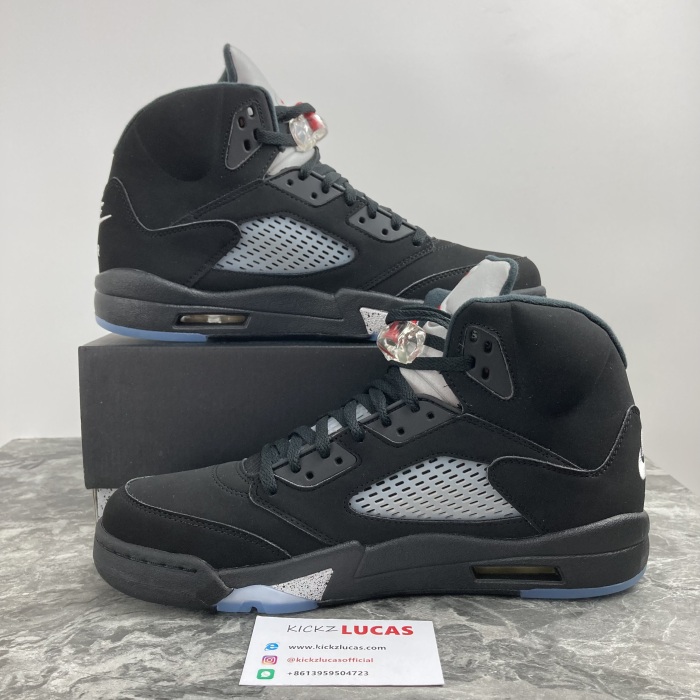Air Jordan 5 Retro Black Metallic  845035-003