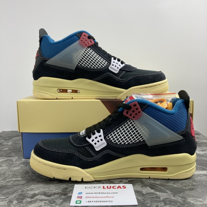 Air Jordan 4 Retro Union Off Noir DC9533-001