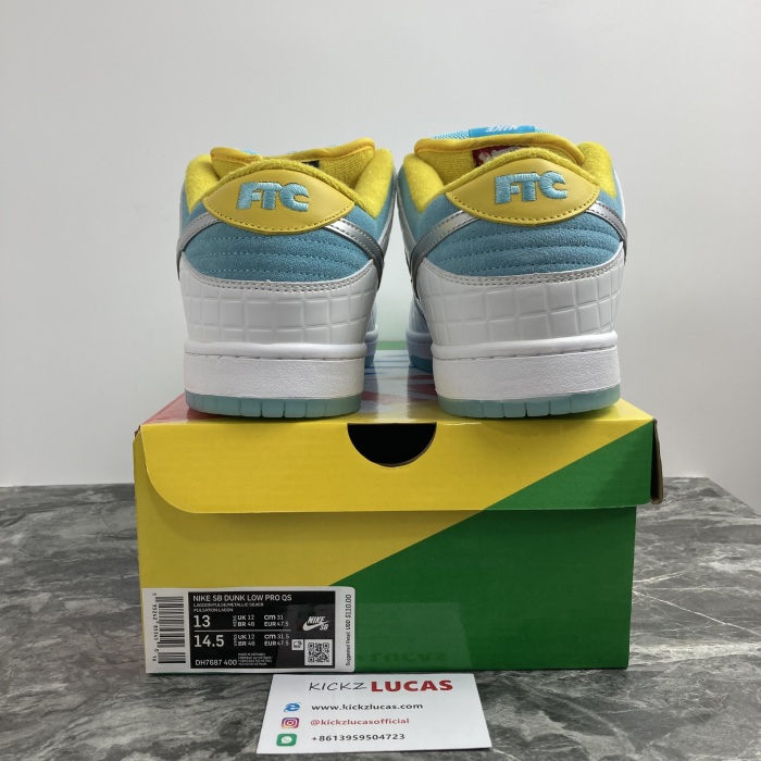 SB Dunk Low Pro FTC Lagoon Pulse DH7687-400