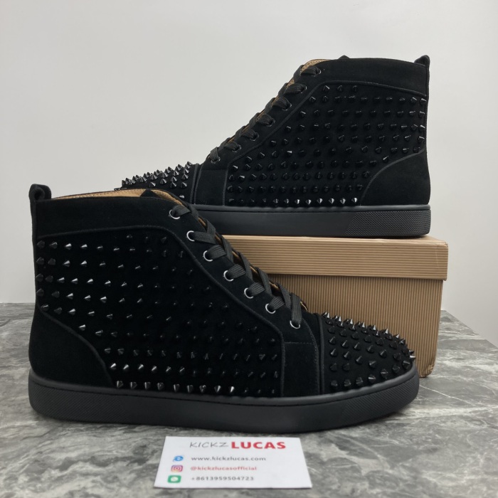 Men C*hristian L*ouboutin Top Sneakers High CL230325-1