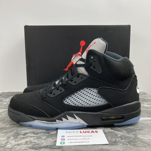 Air Jordan 5 Retro Black Metallic  845035-003