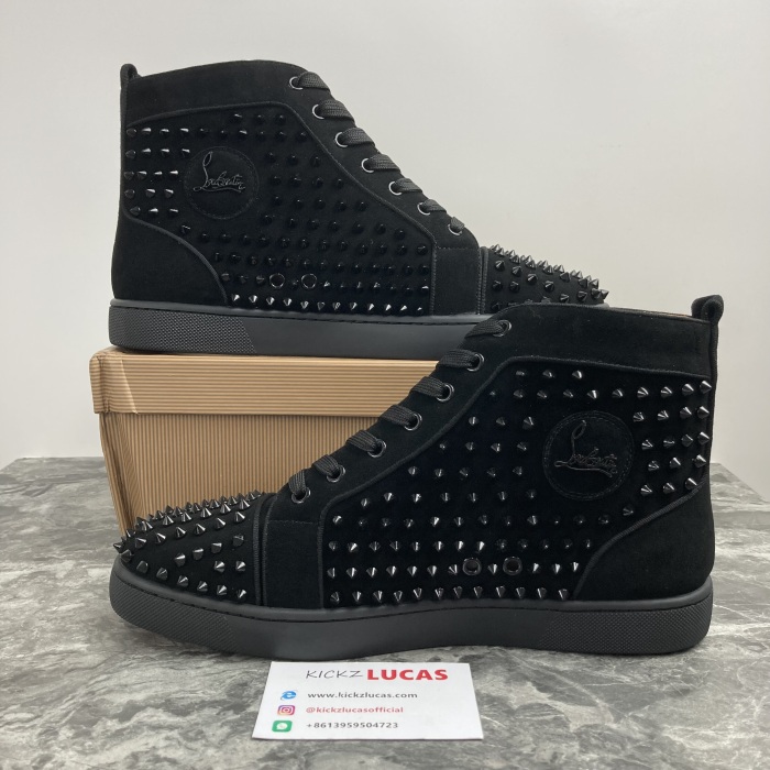 Men C*hristian L*ouboutin Top Sneakers High CL230325-1