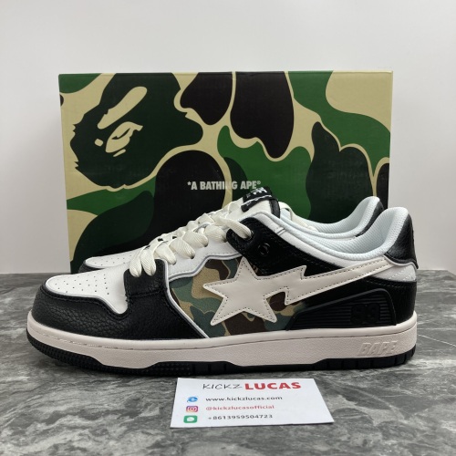 A Bathing Ape Bape SK8 Sta Black  1H20-191-033