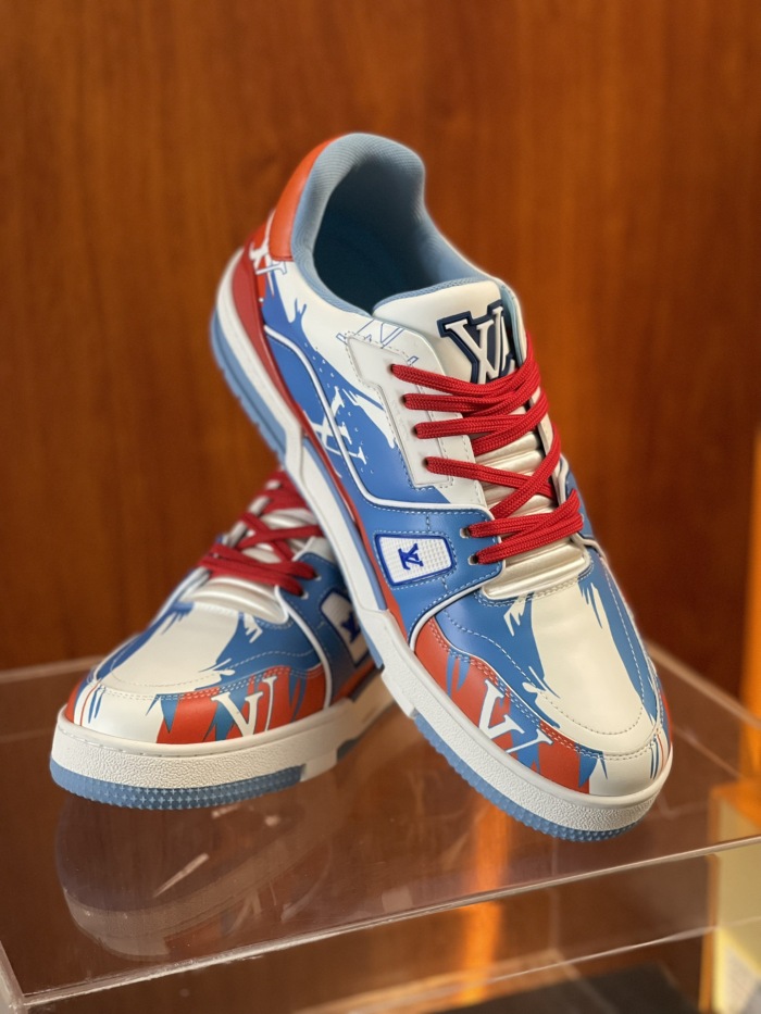 Men L*ouis V*uitton Top Sneaker Trainer RR230330-9