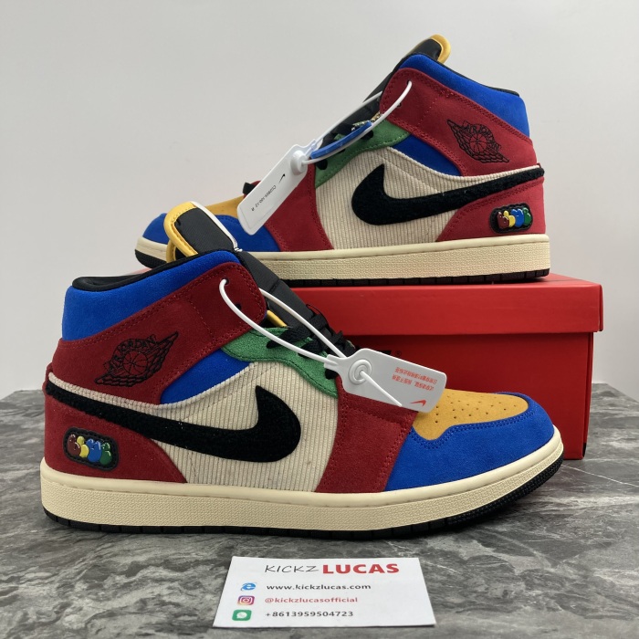 Air Jordan 1 Mid SE Fearless Blue the Great CU2805-100