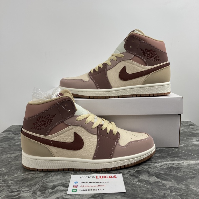 Air Jordan 1 Mid SE Dark Pony Smoky Mauve  DO7440-821