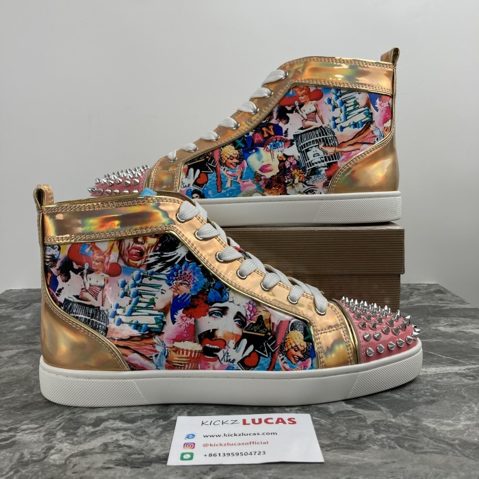 Men Women C*hristian L*ouboutin Top Sneaker CL230401-2