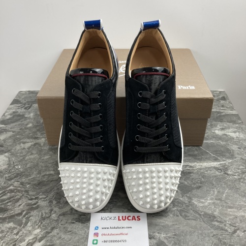 Men Women C*ristian L*uboutin Pik Boat Sneaker Low CL20230401-3
