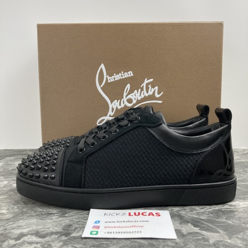 Men Women C*ristian L*uboutin Pik Boat Sneaker Low CL20230401-4