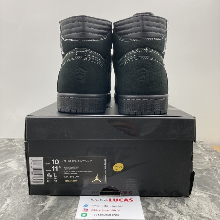 Air Jordan 1 Retro High OG SP Travis Scott Black Phantom